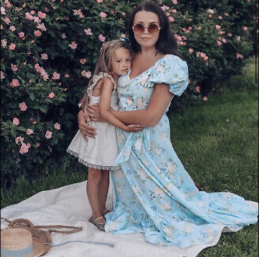 LoveShackFancy x Target Ines Floral Maxi Dress